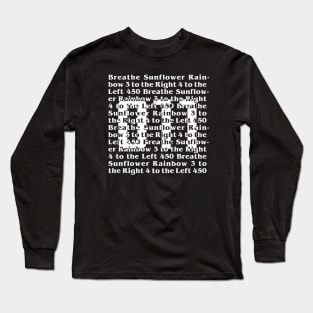 Stranger Things Terry Words White Long Sleeve T-Shirt